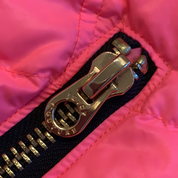 Juicy couture vest fur coat outerwear jacket xsml - Picture 8 of 17